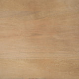 Mercana Grier 60" Light Brown Solid Wood W/Cane Office Desk
