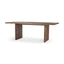 Mercana Grier 84L Medium Brown Wood w/ Cane Dining Table