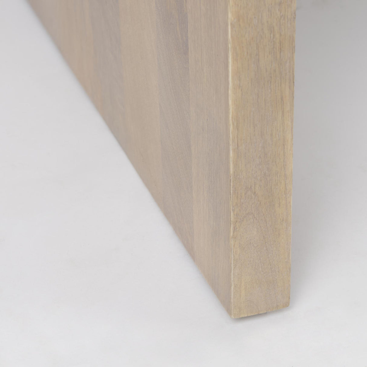 Mercana Athens 48.0L x 28.0W x 16.0H Light Brown Wood and White Marble Coffee Table