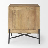 Mercana Cairo 22.0L x 22.0W x 26.0H Wood 2 Drawer Accent table