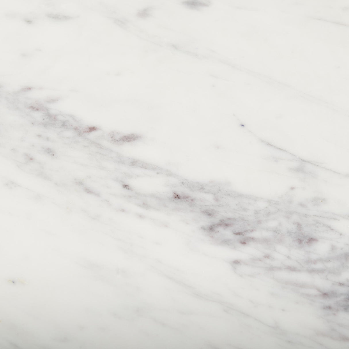 Mercana Amika White Marble Top Black Metal Base Kitchen Island