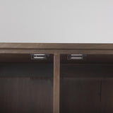 Mercana Astrid 36.0L x 17.0W x 70.0H Medium Brown Solid Wood Armoire