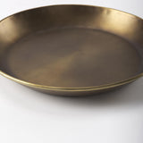 Mercana Eagan 16.0L x 16.0W x 1.5H Brass Aluminium Tray Small