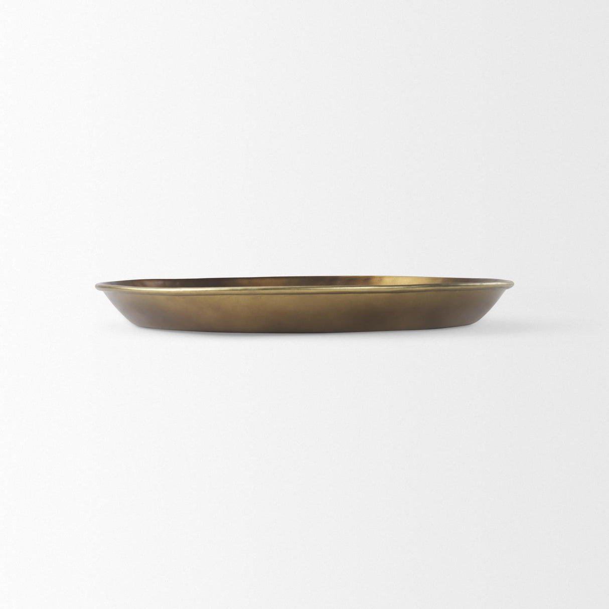 Mercana Eagan 20.0L x 20.0W x 1.8H Brass Aluminium Tray Medium