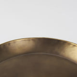 Mercana Eagan 20.0L x 20.0W x 1.8H Brass Aluminium Tray Medium