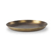 Mercana Eagan 24.0L x 24.0W x 2.0H Brass Aluminium Tray Large