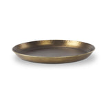 Mercana Eagan 24.0L x 24.0W x 2.0H Brass Aluminium Tray Large