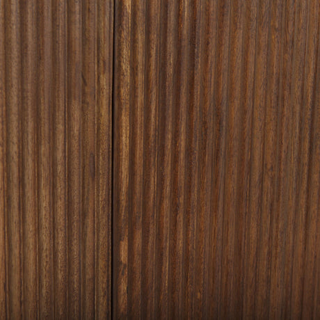 Mercana Lance 70.0L x 15.0W x 32.0H Medium Brown Solid Wood Sideboard