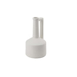 Mercana Burton 10.8H Small White Ceramic Jug Vase