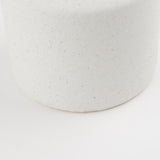 Mercana Burton 14.2H Medium White Ceramic Jug Vase