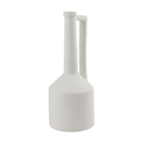 Mercana Burton 17.1H Large White Ceramic Jug Vase