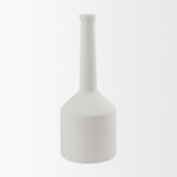 Mercana Burton 17.1H Large White Ceramic Jug Vase