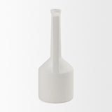 Mercana Burton 17.1H Large White Ceramic Jug Vase
