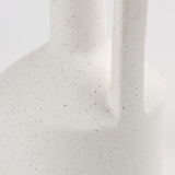 Mercana Burton 17.1H Large White Ceramic Jug Vase