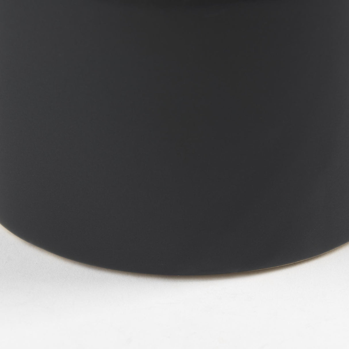 Mercana Burton 10.8H Small Matte Black Ceramic Jug Vase