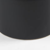 Mercana Burton 10.8H Small Matte Black Ceramic Jug Vase