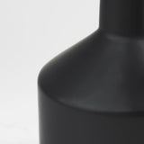 Mercana Burton 14.2H Medium Matte Black Ceramic Jug Vase