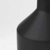 Mercana Burton 17.1H Large Matte Black Ceramic Jug Vase