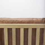 Mercana Raeleigh Tan Faux Leather Accent Chair