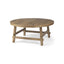 Mercana Rosie 36.0L x 36.0W x 16.0H Round Medium Brown Wood Coffee Table