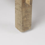 Mercana Rosie 36.0L x 36.0W x 16.0H Round Medium Brown Wood Coffee Table