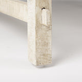 Mercana Rosie 48.0L x 48.0W x 16.0H Round Blonde Wood Coffee Table