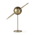 Mercana Atlas 15.0L x 7.0W x 16.0H Gold Metal Solar System Ornament