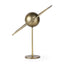 Mercana Atlas 15.0L x 7.0W x 16.0H Gold Metal Solar System Ornament