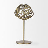 Mercana Atlas 10.0L x 8.0W x 12.0H Gold Metal Solar System Ornament