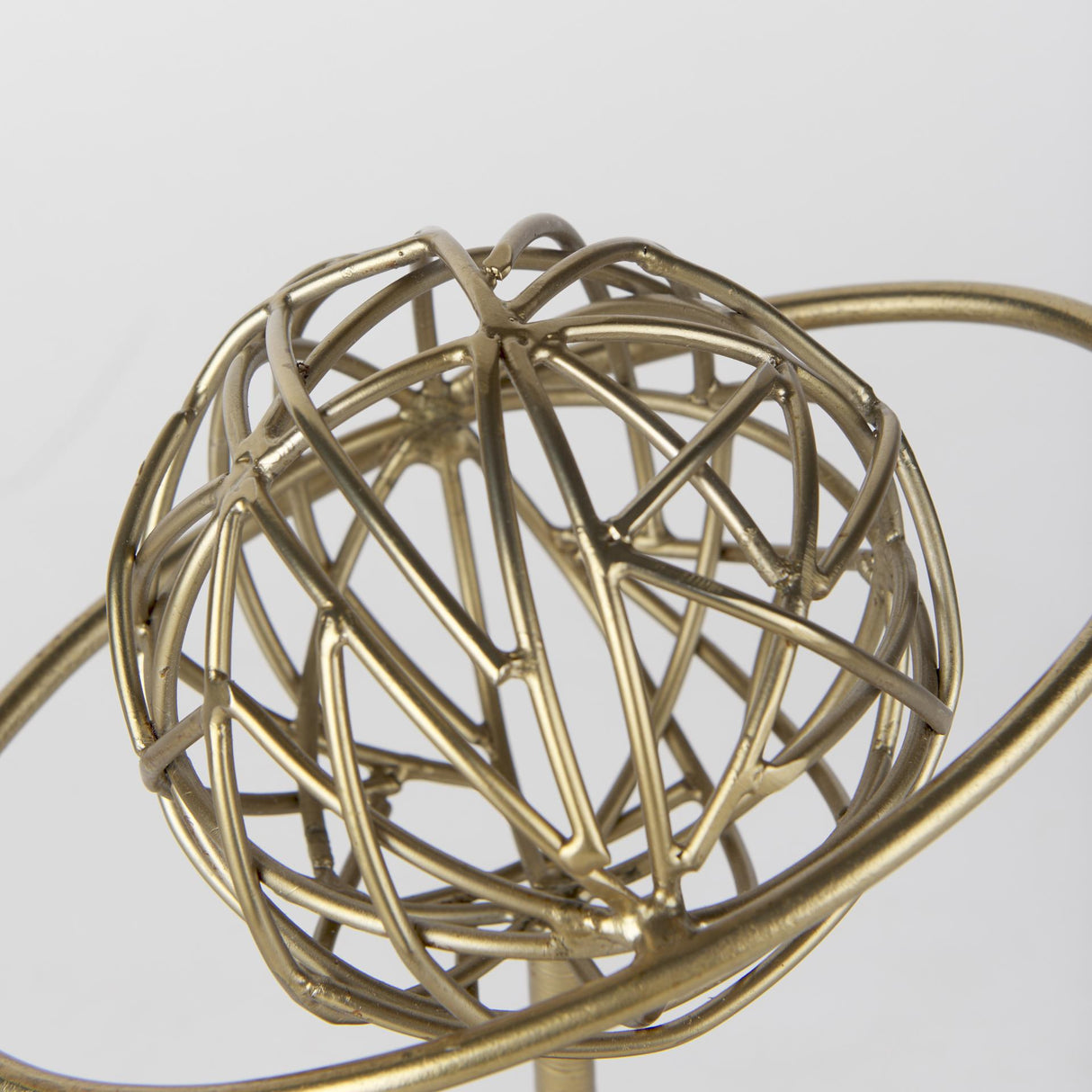 Mercana Atlas 10.0L x 8.0W x 12.0H Gold Metal Solar System Ornament