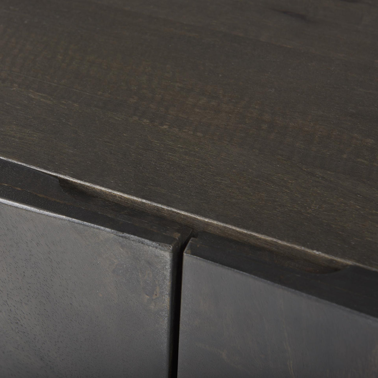 Mercana Darwin Dark Brown Wood 2 Door Accent Cabinet