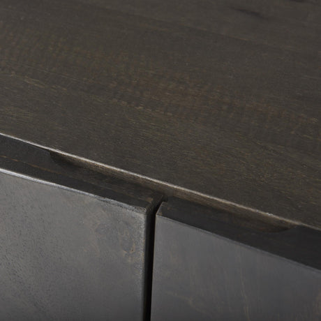 Mercana Darwin Dark Brown Wood 2 Door Accent Cabinet