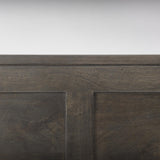 Mercana Darwin Dark Brown Wood 2 Door Accent Cabinet