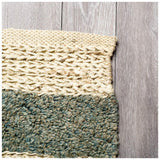 Mercana Dolman 8 x 10 Multi-Colored Jute Hand Woven Rug