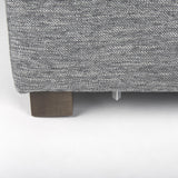 Mercana Valence 3 Piece (W/ 2 x Ottoman) Castlerock Gray Modular Sofa Set