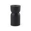 Mercana Malta Small Black Metal Candle Holder