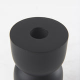 Mercana Malta Small Black Metal Candle Holder