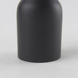 Mercana Malta Small Black Metal Candle Holder
