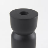 Mercana Malta Black Large Metal Candle Holder