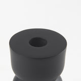 Mercana Malta Black Large Metal Candle Holder