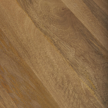 Mercana Marquisa Medium Brown Wood W/Black Metal Large Coffee Table