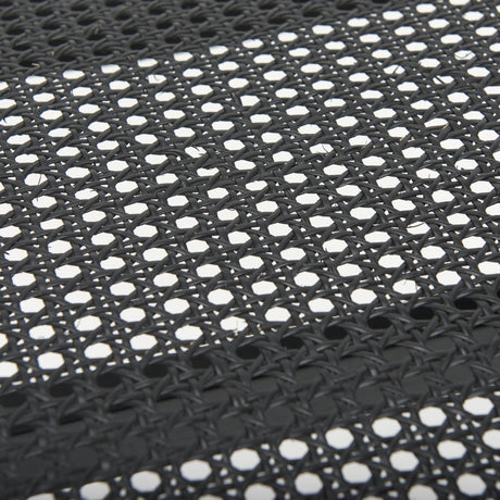 Mercana Arvin 21.7L x 17.7W x 18.1H Black Wooden Stool