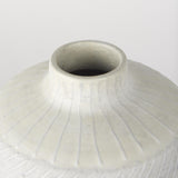 Mercana Blume 10H Off-White w/ Gray Textured Vase