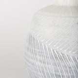 Mercana Blume 10H Off-White w/ Gray Textured Vase