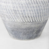 Mercana Blume 10H Off-White w/ Gray Textured Vase