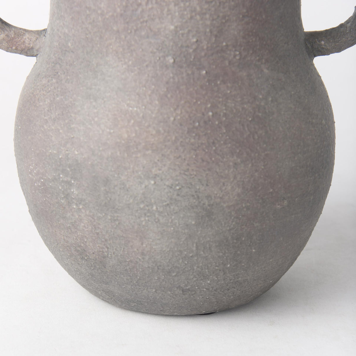 Mercana Armani 10.4H Brown-Gray Double Ear Ceramic Vase