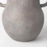 Mercana Armani 10.4H Brown-Gray Double Ear Ceramic Vase
