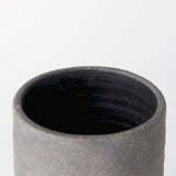 Mercana Armani 10.4H Brown-Gray Double Ear Ceramic Vase