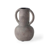 Mercana Armani 6.7H Brown-Gray Double Ear Vase