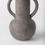 Mercana Armani 6.7H Brown-Gray Double Ear Vase